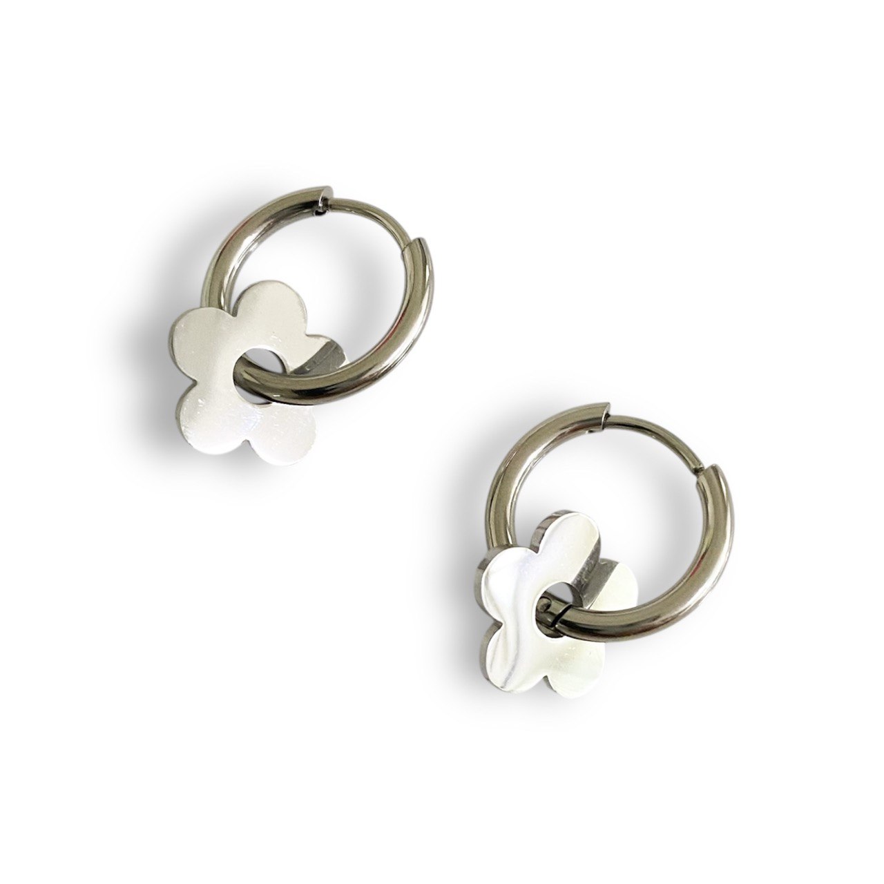 Petal Hoops Earrings