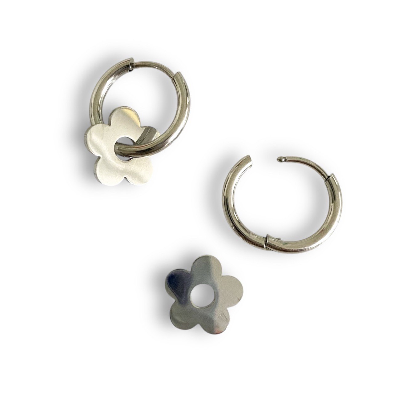 Petal Hoops Earrings
