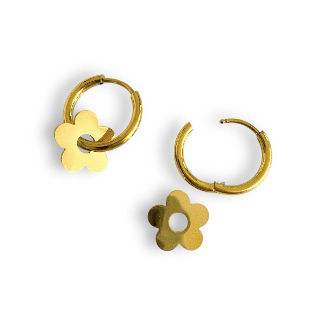 Petal Hoops Earrings
