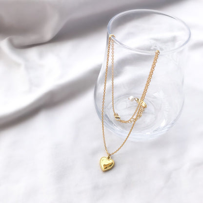 Vintage Heart Necklace