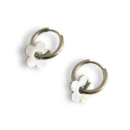 Petal Hoops Earrings