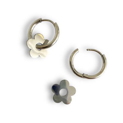 Petal Hoops Earrings
