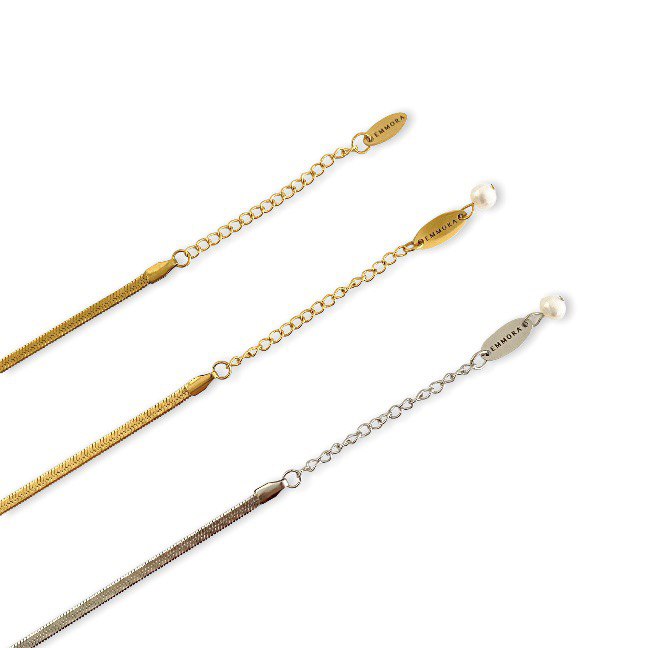 Bree Herringbone Necklace