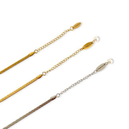 Bree Herringbone Necklace